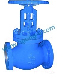 API WC bellow seat Industiral flange globe valve
