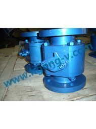  DIN cast steel ceramic floating ball valve