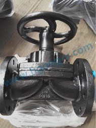 API cast iron flange diaphragm valve